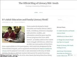 Sites similar to literacymidsouth.wordpress.com