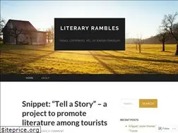 Sites similar to literaryrambles.wordpress.com