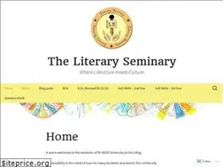 Sites similar to literaryseminary.wordpress.com