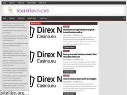 Sites similar to literatevoices.org
