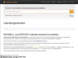 Sites similar to literatur-generator.de