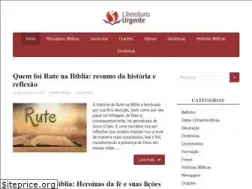 Sites similar to literatura-urgente.com.br