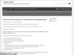 Sites similar to literatura104.wordpress.com