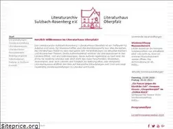Sites similar to literaturarchiv.de
