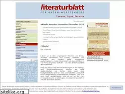 Sites similar to literaturblatt.de