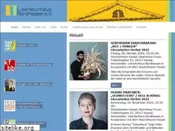 Sites similar to literaturbuero-nordhessen.de