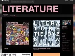Sites similar to literature.bandcamp.com