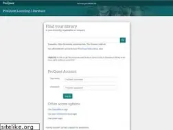 Sites similar to literature.proquestlearning.com