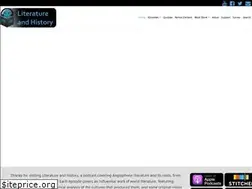 Sites similar to literatureandhistory.com