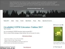 Sites similar to literatureforstpm.blogspot.com