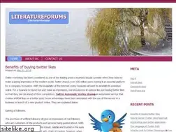 Sites similar to literatureforums.com