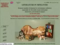 Sites similar to literatureinminiature.co.uk