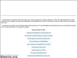 Sites similar to literatureproject.com