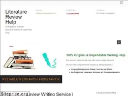 Sites similar to literaturereviewhelp.com