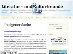 Sites similar to literaturfreunde-costa-blanca.com