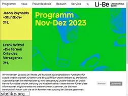 Sites similar to literaturhaus-berlin.de