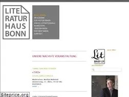 Sites similar to literaturhaus-bonn.de