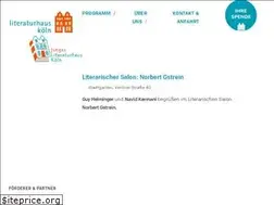 Sites similar to literaturhaus-koeln.de