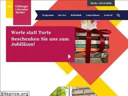Sites similar to literaturherbst.de