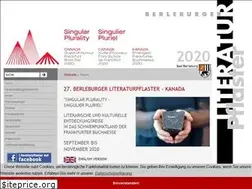 Sites similar to literaturpflaster.com