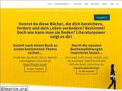 Sites similar to literaturpower.de