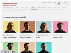 Sites similar to literaturpreise.ch