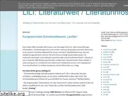Sites similar to literaturwelt-lili.blogspot.com