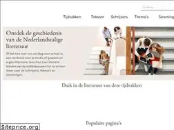 Sites similar to literatuurgeschiedenis.org