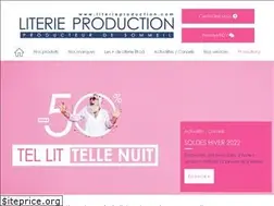 Sites similar to literie-production.com