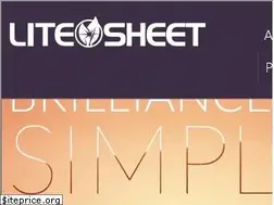 Sites similar to litesheet.com