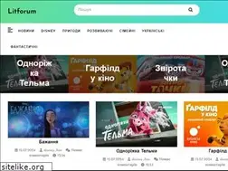 Sites similar to litforum.net.ua