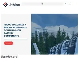 Sites similar to lithionrecycling.com