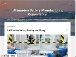 Sites similar to lithium-ion-battery-consultancy.blogspot.com