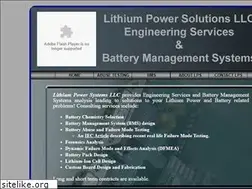 Sites similar to lithiumpowersolutions.com