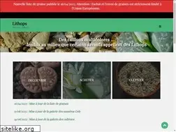 Sites similar to lithops-passion.com