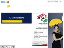Sites similar to lithoralnews.com.br
