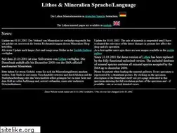 Sites similar to lithos-mineralien.de
