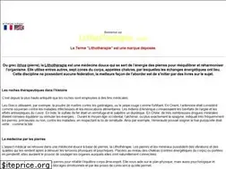 Sites similar to lithotherapie.com