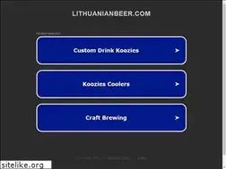 Sites similar to lithuanianbeer.com