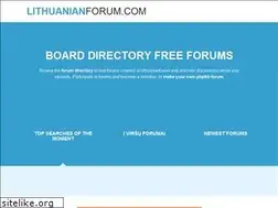 Sites similar to lithuanianforum.com