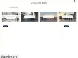 Sites similar to lithuanianote.com