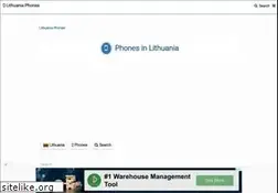Sites similar to lithuaniatelephones.com