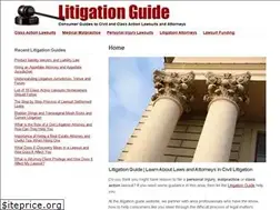 Sites similar to litigationguide.com