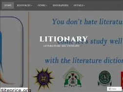 Sites similar to litionaryblog.wordpress.com