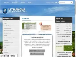 Sites similar to litmanova.sk