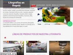 Sites similar to litografiabogota.com