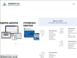 Sites similar to litsey144.com.ua