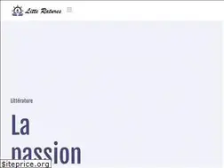 Sites similar to litte-ratures.fr