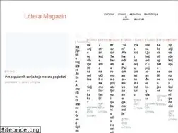 Sites similar to litteramagazin.com