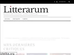 Sites similar to litterarum.ca